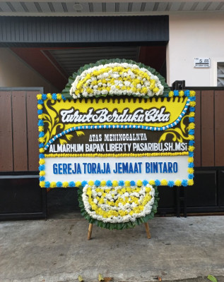 Papan Bunga Duka di Air Teluh